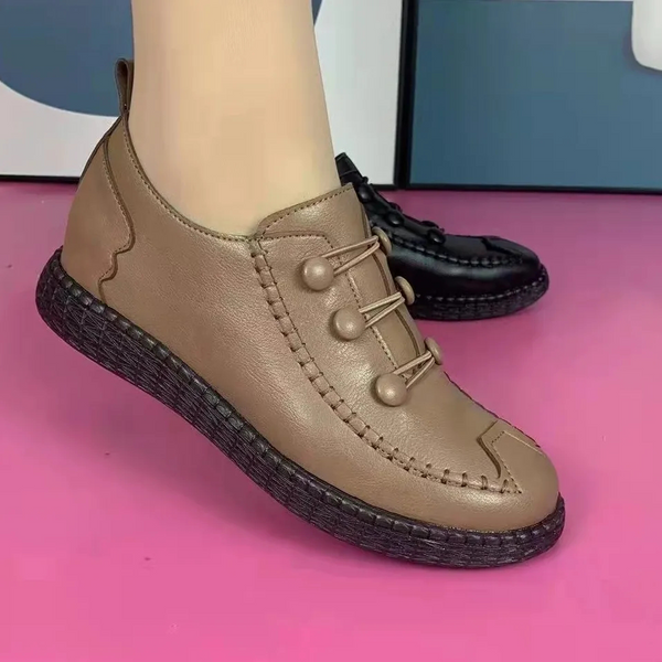 SCHOOL GIRL Zapatos de cuero Hechos a mano casuales. Escuela, Niñas,Maestras,Trabajo.Diseño único con costuras de precisión