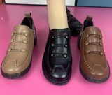 SCHOOL GIRL Zapatos de cuero Hechos a mano casuales. Escuela, Niñas,Maestras,Trabajo.Diseño único con costuras de precisión