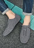 Kool Man.Zapatos Italianos Impermeables - Hechos a mano. Zapatos bajos de cuero para hombre. Zapatillas casuales antideslizantes y transpirable.