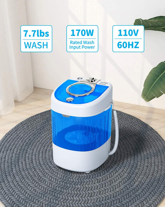 Portable Mini Laundry Washer 7.9 lbs Compact Washing Machine Idea