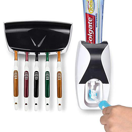Automatic Toothpaste Dispenser Squeezer Set