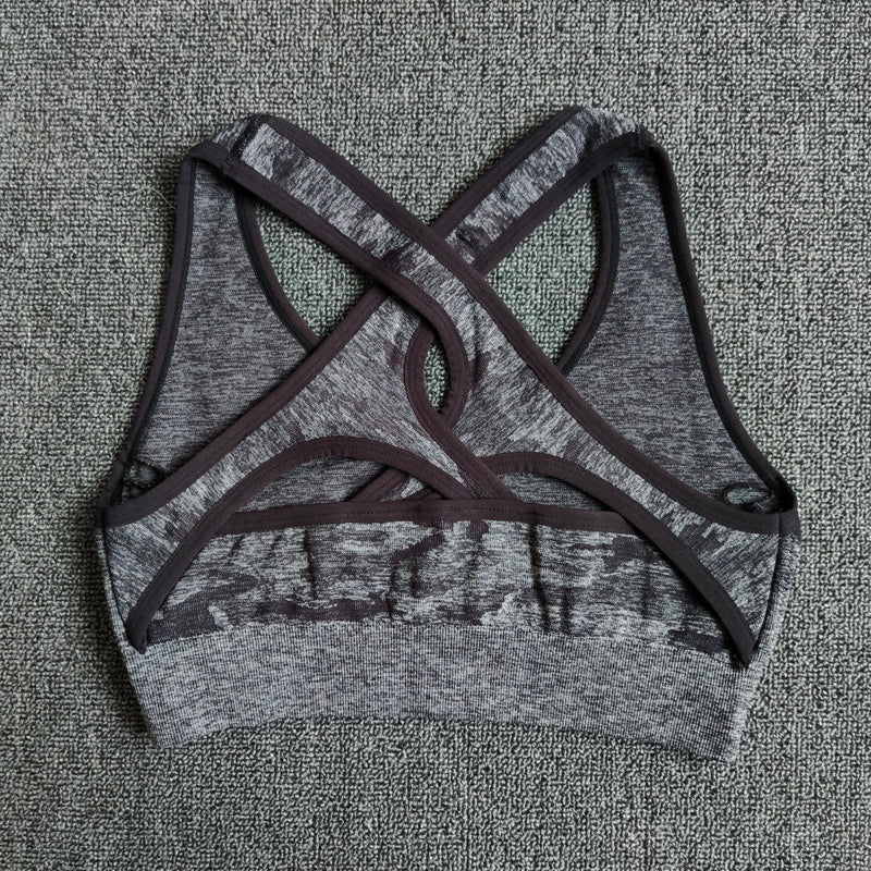 Push Up Sports Bra Suits Outfit 2 Pieces