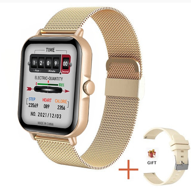 2022 Nuevo Reloj Inteligente con Bluetooth para hombres y mujeres, reloj inteligente resistente al agua IP67 para hombres y mujeres