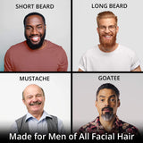 Beard Bib Babero de barba-Beard Catcher - Hair clipping catcher-Men's Grooming Cape