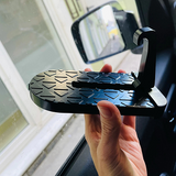 Car Door Step Universal Latch Hook Auxiliary Foot Pedal and Safety Hammer Roof Mount Folding Multifunction Car Door Step 