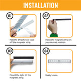 LED Light with Automatic Sensor and Battery