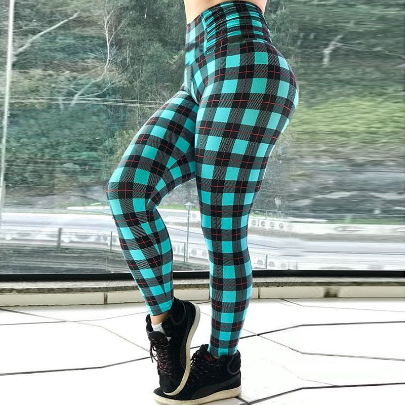 Push Up Elastic legging High Waist Fitness