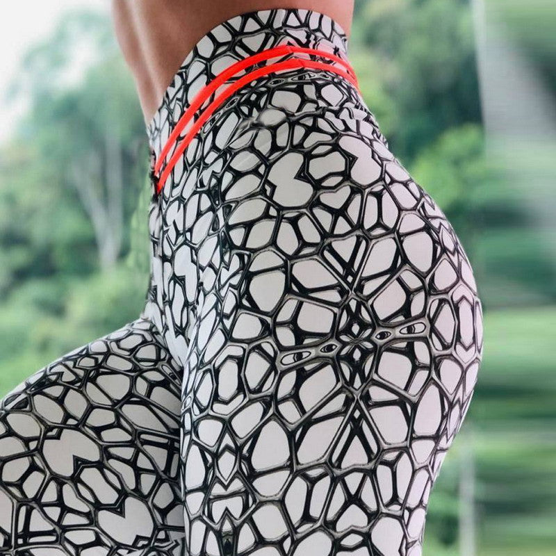 Push Up Elastic legging High Waist Fitness
