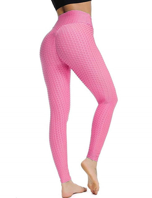 Leggings de gimnasia de entrenamiento de cintura alta   Leggings Women Pants High Waist Workout Gym