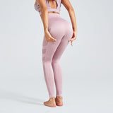 Women Pants Seamless Leggings Push Up Fashion Pants High Waist Workout Jogging For Women