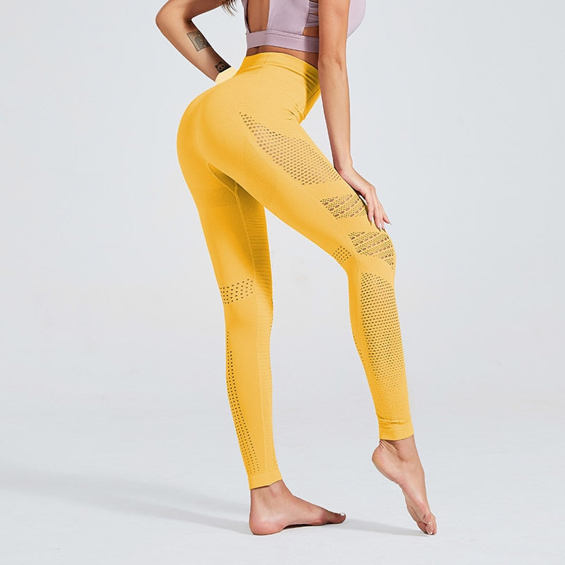 Pantalones de mujer Seamless Leggings Push Up Fashion Pants High Waist Workout Jogging For Women