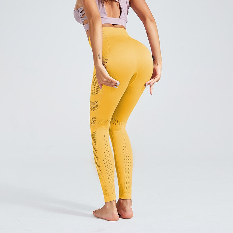 Pantalones de mujer Seamless Leggings Push Up Fashion Pants High Waist Workout Jogging For Women
