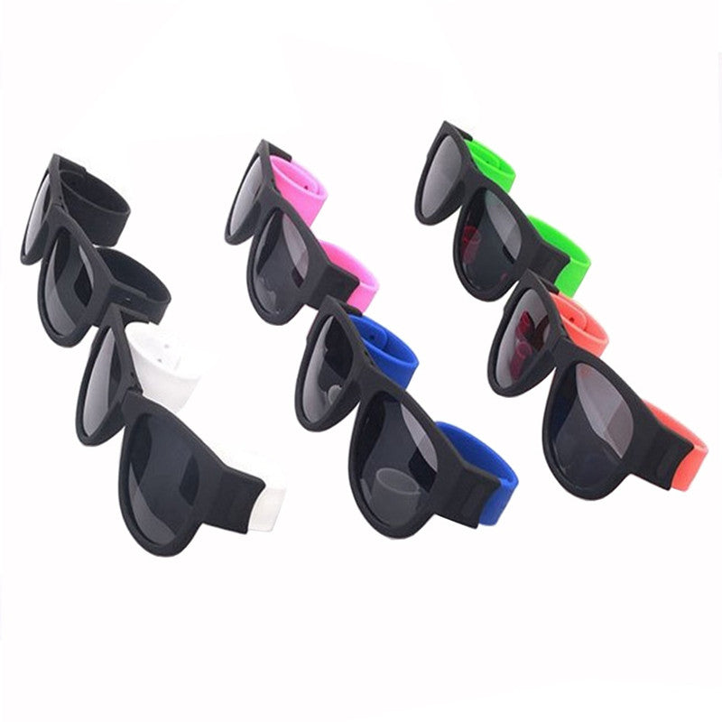 Slap Foldable Wristband Sunglasses
