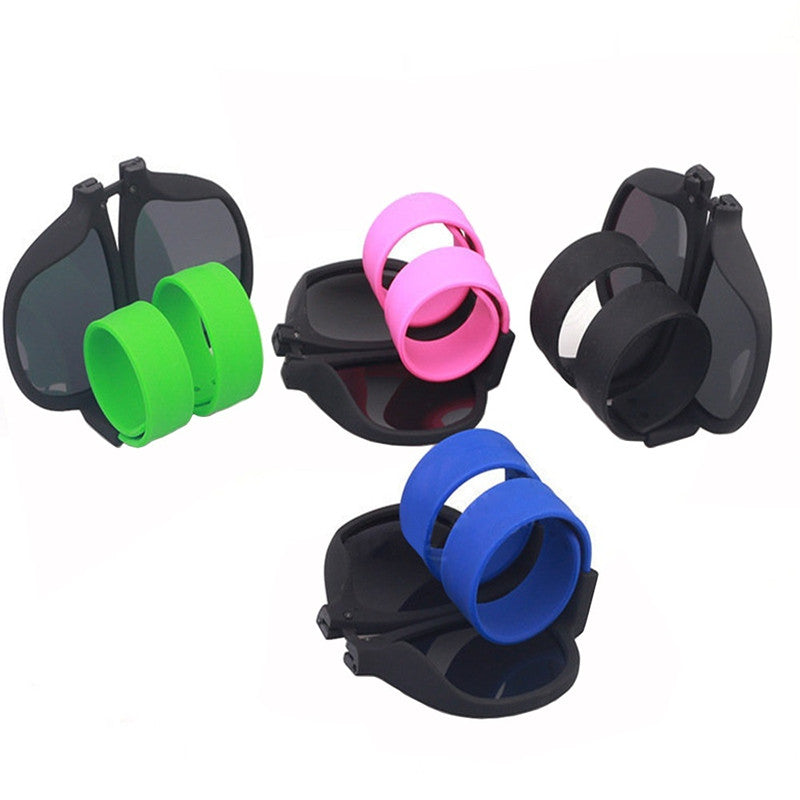 Slap Foldable Wristband Sunglasses