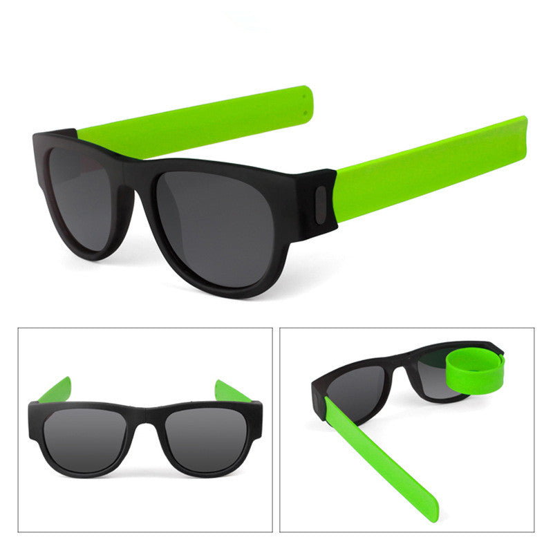 Slap Foldable Wristband Sunglasses
