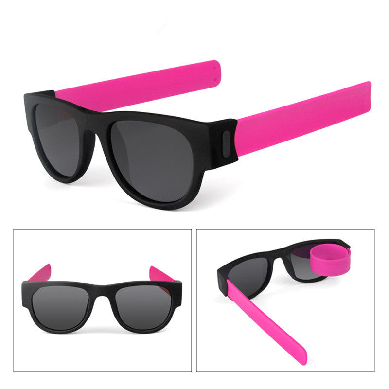 Slap Foldable Wristband Sunglasses