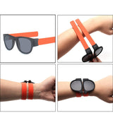 Slap Foldable Wristband Sunglasses