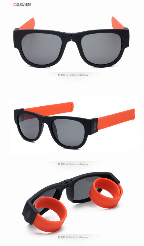 Slap Foldable Wristband Sunglasses