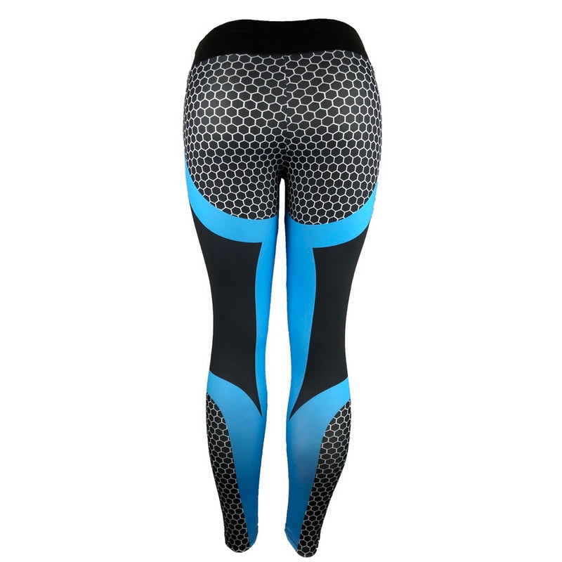 Sexy Mesh Printed Leggings fitness For Women