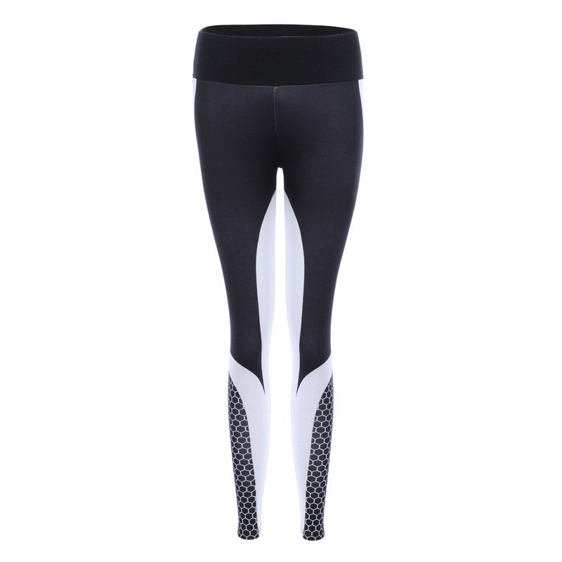 Sexy Mesh Printed Leggings fitness For Women