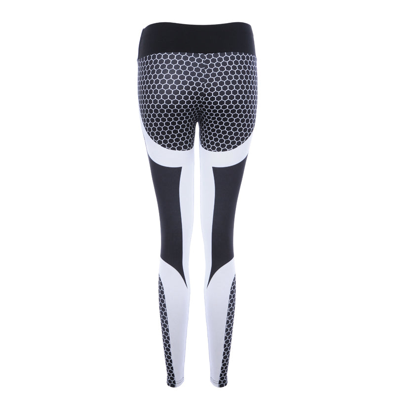 Sexy Mesh Printed Leggings fitness For Women