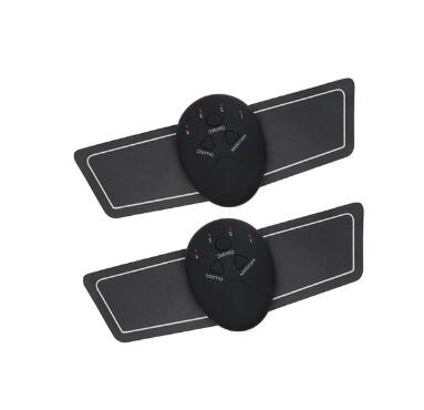 EMS Men Women Abdominal Muscle Toner Portable Unisex Fitness Training Gear for Abdomen/Arm/Leg/Hip Home Office Fitness