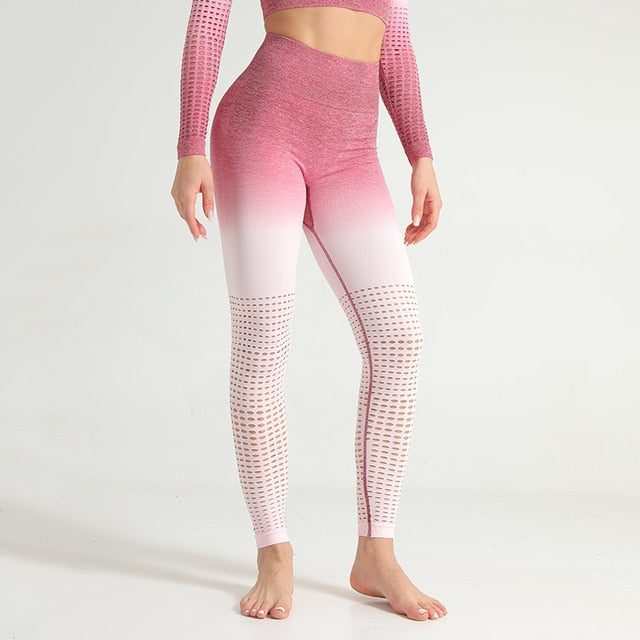 Pantalones de mujer Seamless Leggings Push Up Fashion Pants High Waist Workout Jogging For Women
