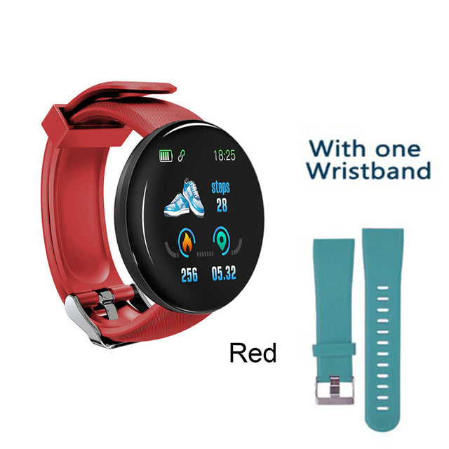 Fitness Tracker Smart Watch Bracelet D18 Unisex