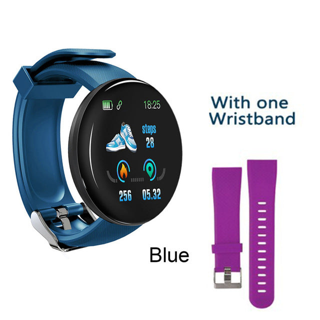 Fitness Tracker Smart Watch Bracelet D18 Unisex