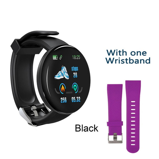Fitness Tracker Smart Watch Bracelet D18 Unisex