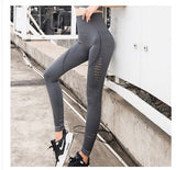 Women Stretchy Tummy Control High Waist Fitness Leggings