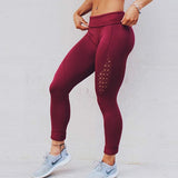 Women Stretchy Tummy Control High Waist Fitness Leggings