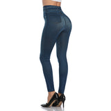 Slim Look Push Up Seamless High Waist Jeans Leggings Women