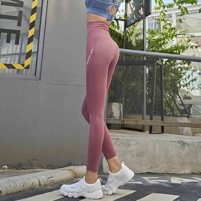 Capri Stretchy Gym Tights Sexy Push Up Tummy Control Yoga Pant