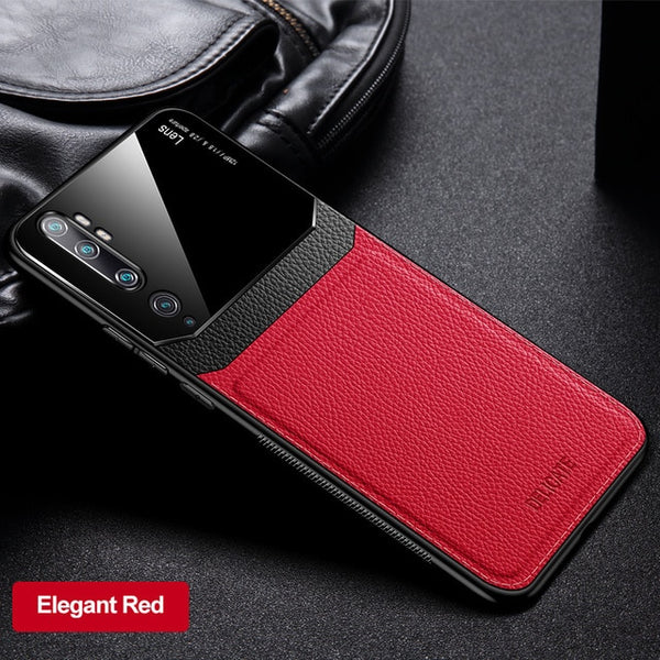 Phone Case for Xiaomi Mi Note 10 Case Cover Skin Shockproof PC Leather Soft PU Back Case for Xiaomi Mi Note 10 Pro Case Coque