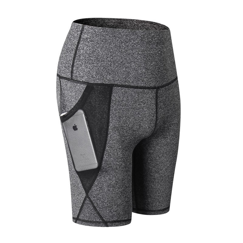 Shorts Cintura alta de verano para mujer con bolsillo Women's Summer High Waist With Pocket