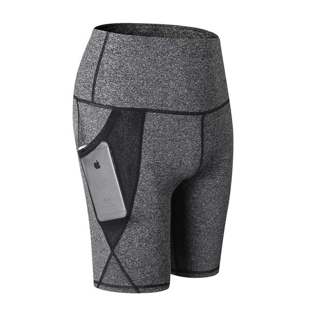 Shorts Cintura alta de verano para mujer con bolsillo Women's Summer High Waist With Pocket