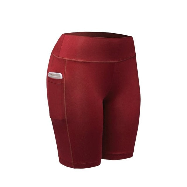 Shorts Cintura alta de verano para mujer con bolsillo Women's Summer High Waist With Pocket