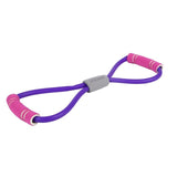 Control Weight Expansion Rubber Tubing Pull on Rope Elastic Bands for Fitness Yoga Tubo 8 Tipo Gym Workout Rubber Pulling Loop