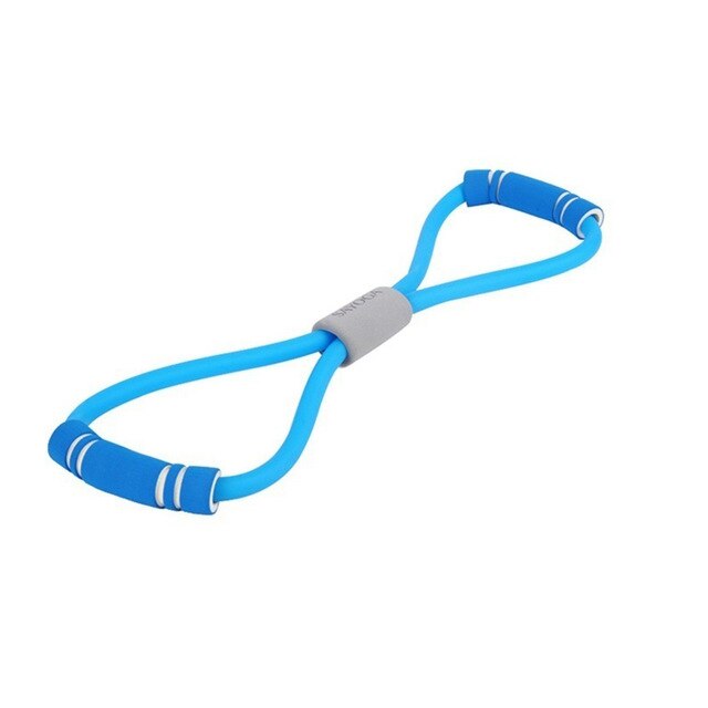 Control Weight Expansion Rubber Tubing Pull on Rope Elastic Bands for Fitness Yoga Tubo 8 Tipo Gym Workout Rubber Pulling Loop