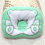 Newborn Infant Baby Bear Pattern Pillow Sleeping Support Prevent Flat Head Cushion Plush Animal Shape Cute Soft Pillow