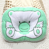 Newborn Infant Baby Bear Pattern Pillow Sleeping Support Prevent Flat Head Cushion Plush Animal Shape Cute Soft Pillow