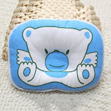 Newborn Infant Baby Bear Pattern Pillow Sleeping Support Prevent Flat Head Cushion Plush Animal Shape Cute Soft Pillow