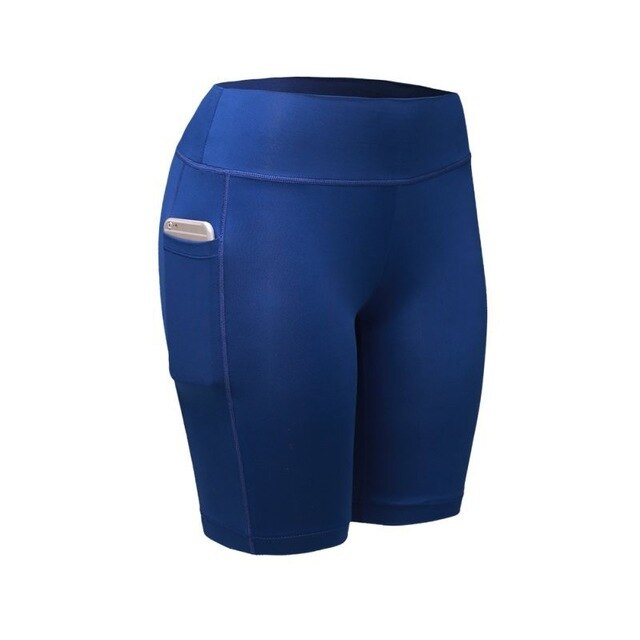 High Waist Workout Out Pocket Shorts