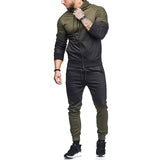 Conjunto deportivo Hot Men Tracksuit Sport Set 3D Print Striped