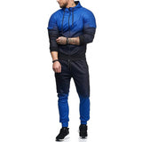 Conjunto deportivo Hot Men Tracksuit Sport Set 3D Print Striped