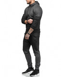 Conjunto deportivo Hot Men Tracksuit Sport Set 3D Print Striped