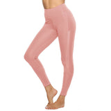 Pocket Yoga Pants High Waist Women Mesh Hollow Out Leggings Gym Running Workout Leggins Sport Fitness Sports Wear