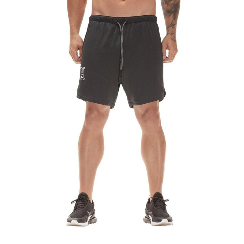 Men Plus Size Quick Dry Secure Sports Pocket Shorts Fitness Camouflage Male Shorts Bermuda Masculina