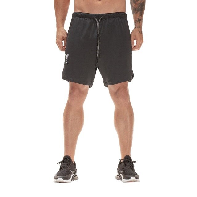 Men Plus Size Quick Dry Secure Sports Pocket Shorts Fitness Camouflage Male Shorts Bermuda Masculina